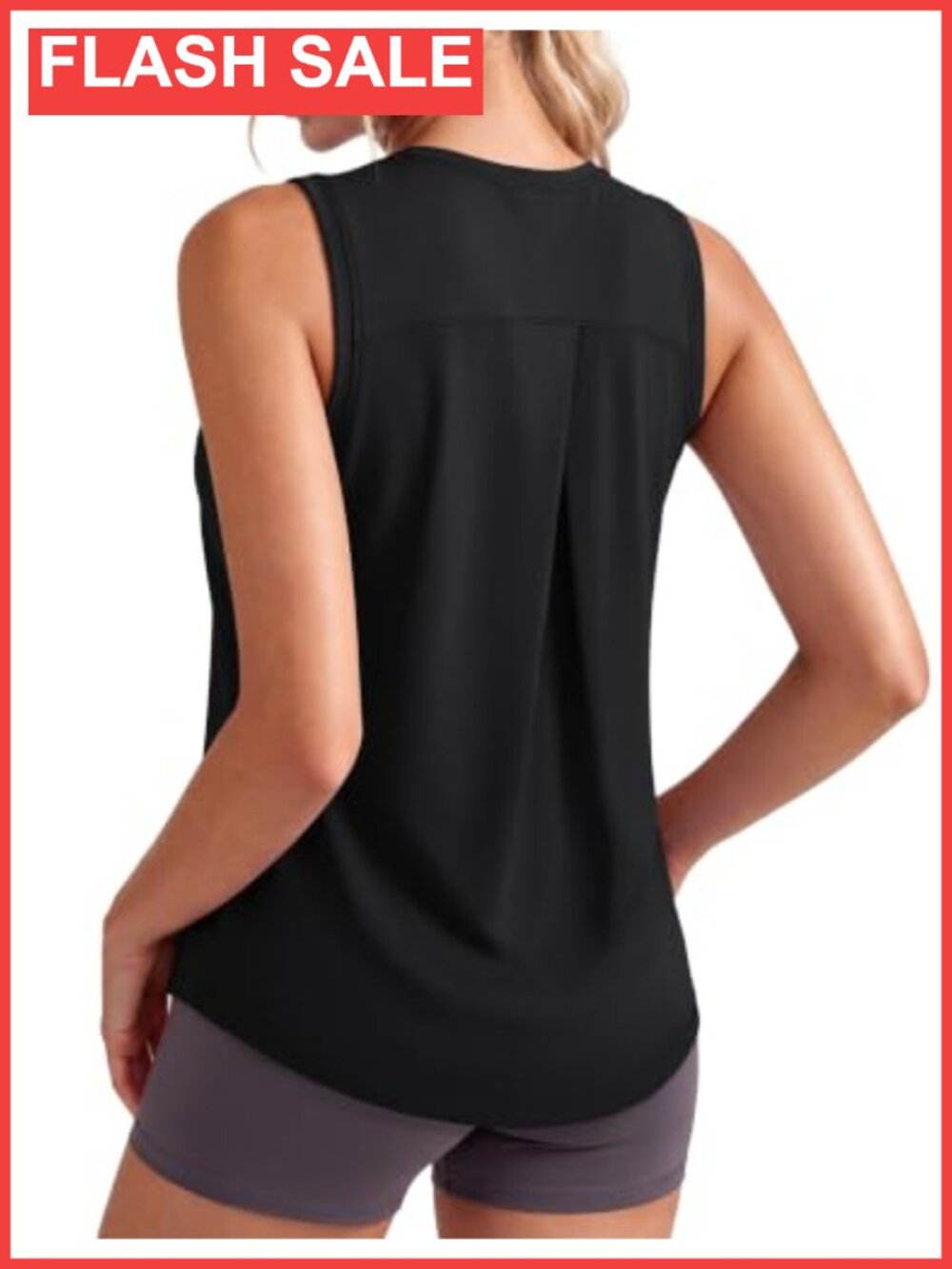 Women's Athletic Tank Top Quick Dry Sleeveless Workout Shirt UPF 80+